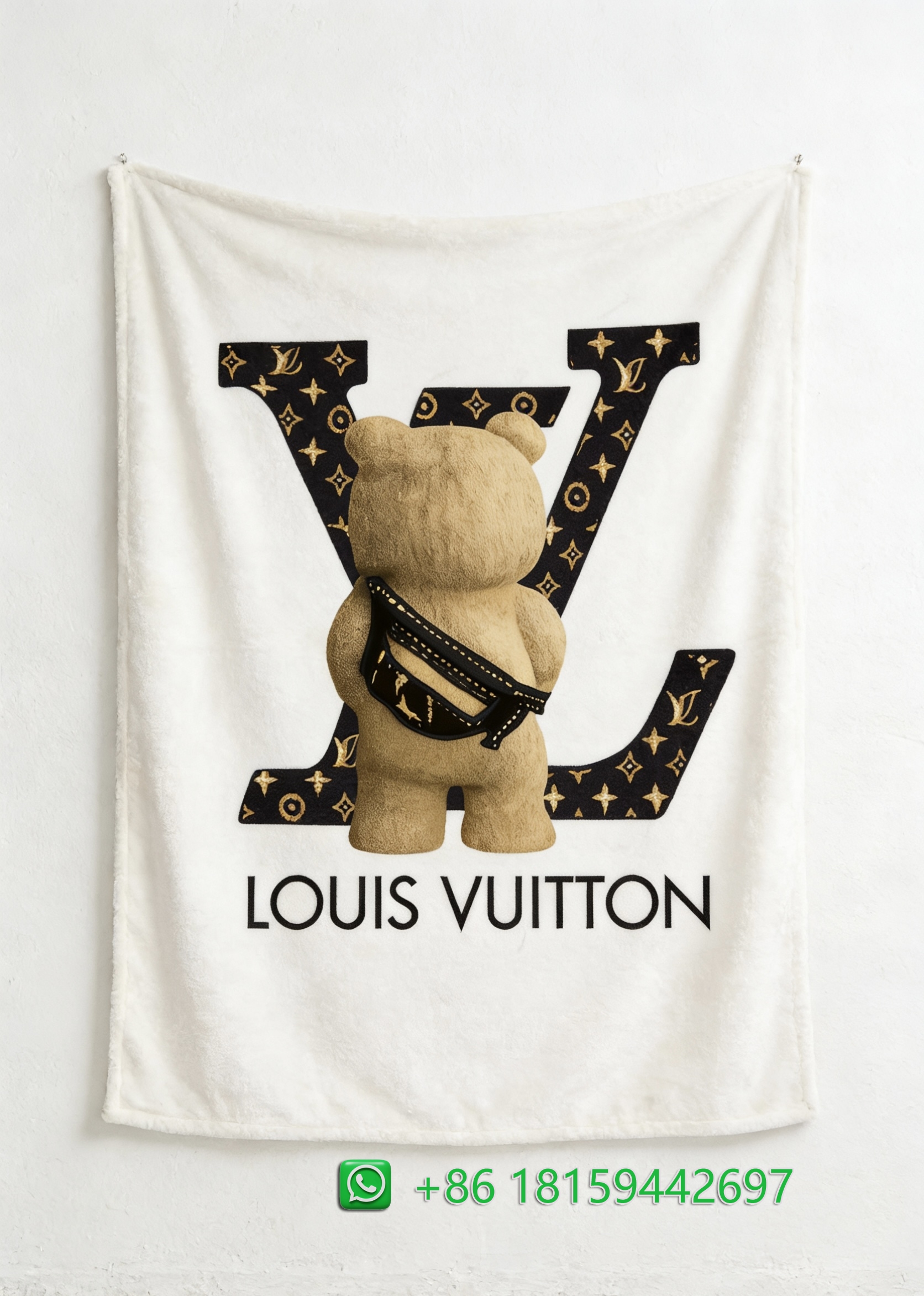 Louis Vuitton Throw Blankets